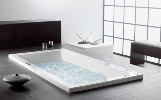 Das private Bad und Schwimmbad